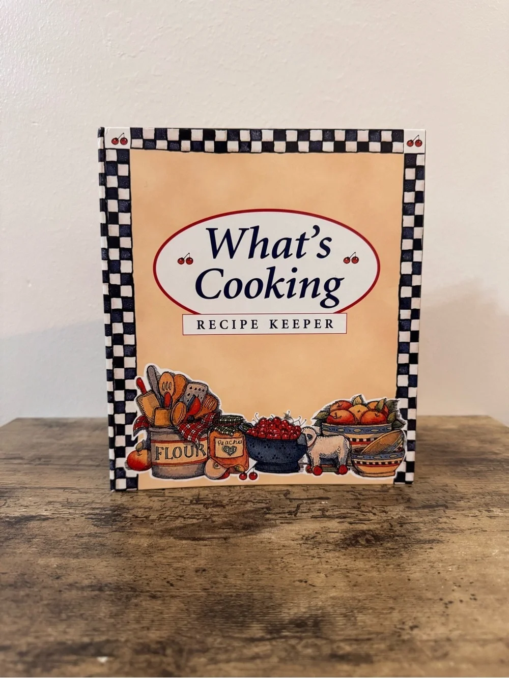 Recipe Keeper - Beige Kitchen Recipe Organizer